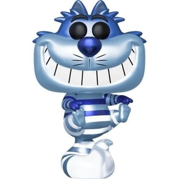 Funko Make-a-Wish Cheshire Cate Metallic Pop! Vinyl Figure - Picture 1 of 8